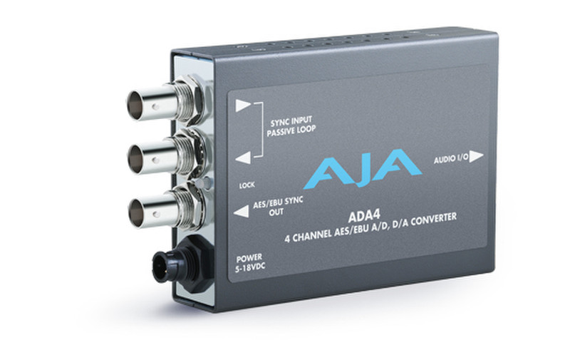 AJA ADA4 Grey,Stainless steel signal converter