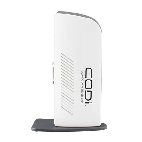 CODi A01048 USB 3.0 (3.1 Gen 1) Type-A Черный, Белый док-станция для ноутбука