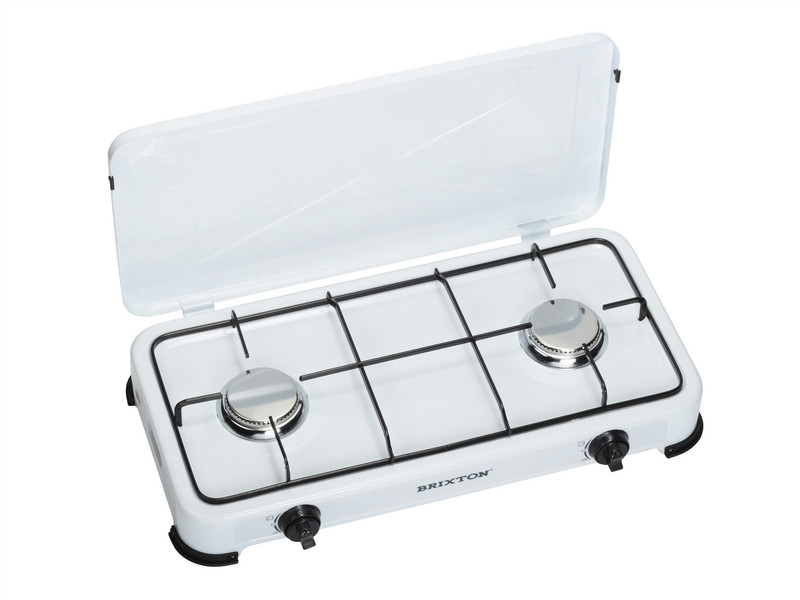 Brixton KO-6382DU Tabletop Gas White hob