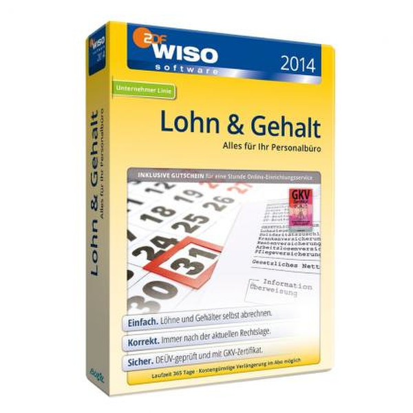 Buhl Data Service WISO Lohn & Gehalt 2014