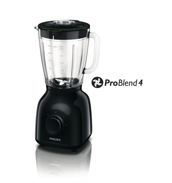 Philips Daily Collection HR2105/90 1.5L 400W Black blender