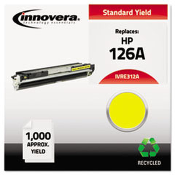 Innovera IVRE312A Cartridge 1000pages Yellow