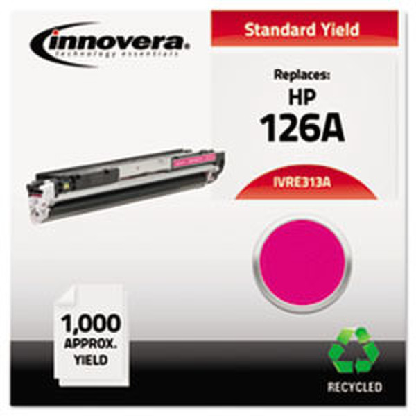 Innovera E313A 1000pages Magenta laser toner & cartridge