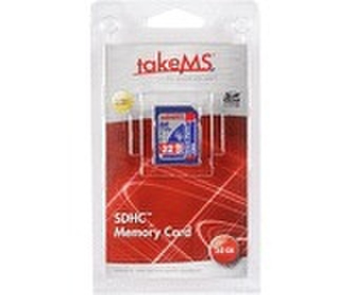 takeMS 32GB SDHC-Card 32GB SDHC memory card
