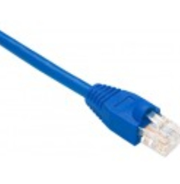 Unirise Cat.6, 3m 3m Cat6 U/UTP (UTP) Blau Netzwerkkabel