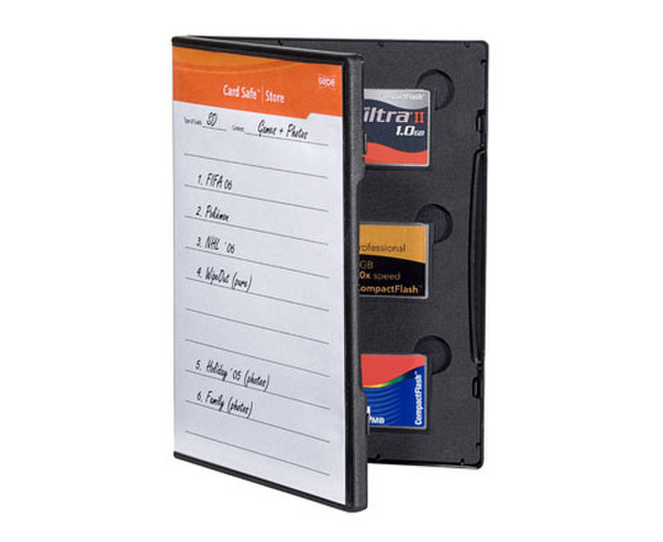 Gepe Card Safe Store CF Black