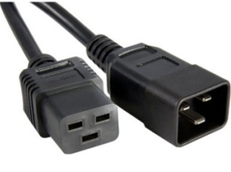Unirise 5ft. C19 - C20 20A, 250V 1.52m C19 coupler C20 coupler Black