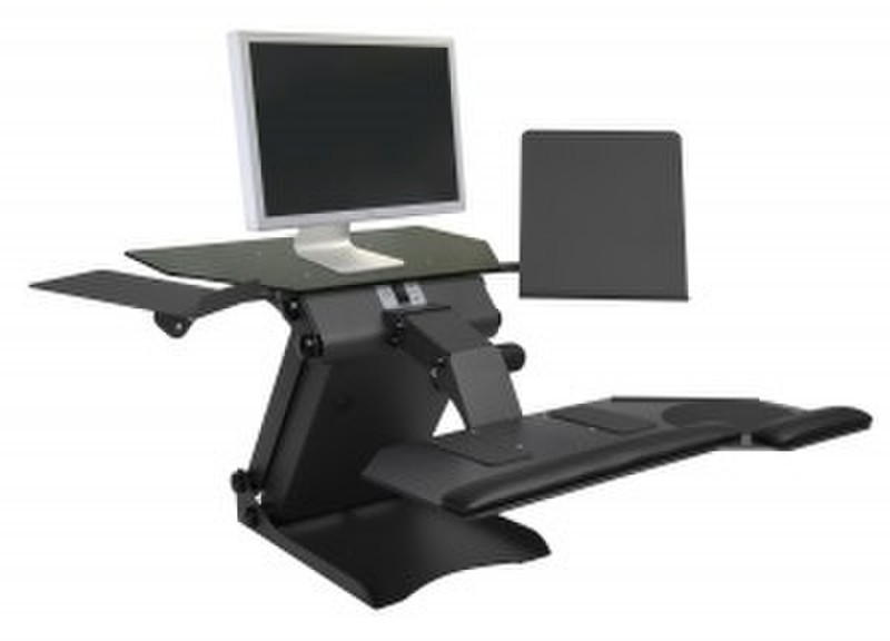 HealthPostures TaskMate Executive PC Multimedia stand Schwarz