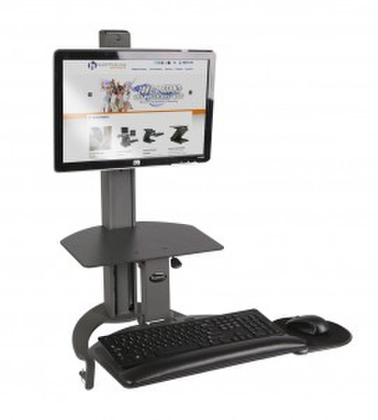 HealthPostures TaskMate Go PC Multimedia stand Black
