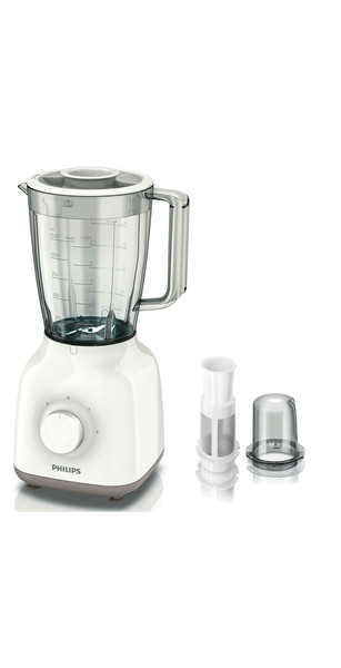 Philips Daily Collection HR2103/00 Tabletop blender 1500L 400W Beige,White blender