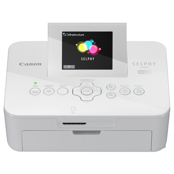 Canon SELPHY CP910 Farbstoffsublimation 300 x 300DPI WLAN Weiß Fotodrucker