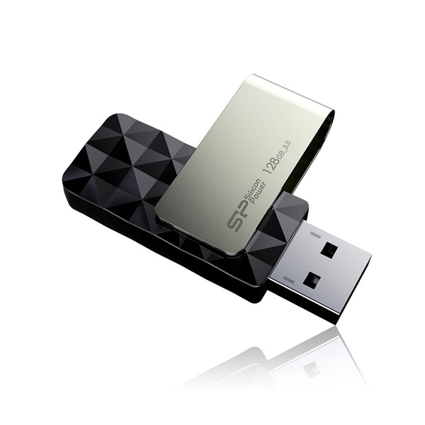 Silicon Power Blaze B30 8GB 8ГБ USB 3.0 Cеребряный USB флеш накопитель