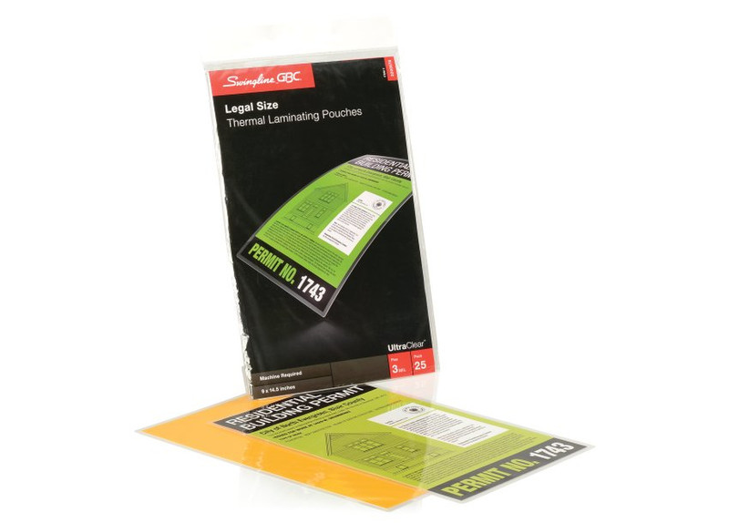 Swingline 3200578 25pc(s) laminator pouch