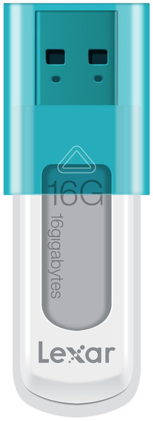 Lexar JumpDrive S50 16GB 16ГБ USB 2.0 Type-A Синий, Белый USB флеш накопитель