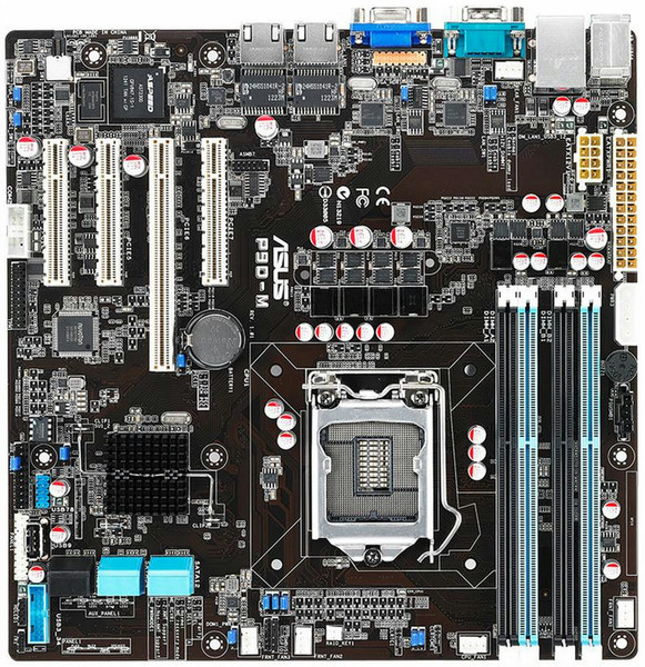 ASUS P9D-M Intel C224 Socket H3 (LGA 1150) uATX материнская плата для сервера/рабочей станции