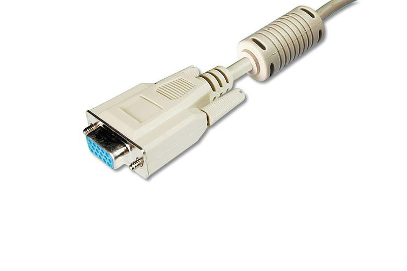 Digitus DK-310203-050-E 5m D-Sub (DB-25) Weiß VGA-Kabel