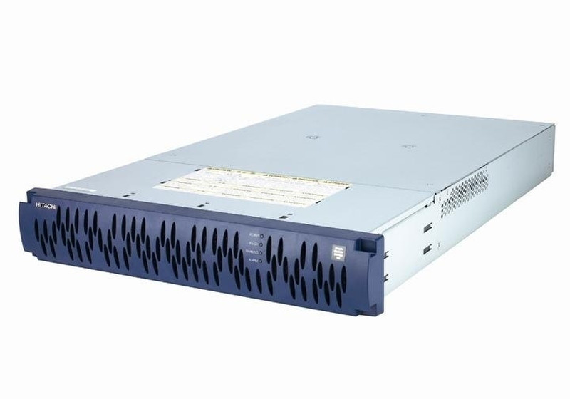 Hitachi SMS100 3.6TB iSCSI x 8 SAS 450 GB 15K Single CTL 1GB Cache Rack (2U) disk array