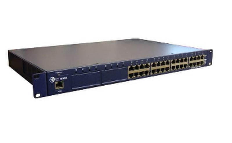 Tycon Systems TP-MS616 Управляемый L2 Gigabit Ethernet (10/100/1000) Power over Ethernet (PoE) 1U Черный сетевой коммутатор