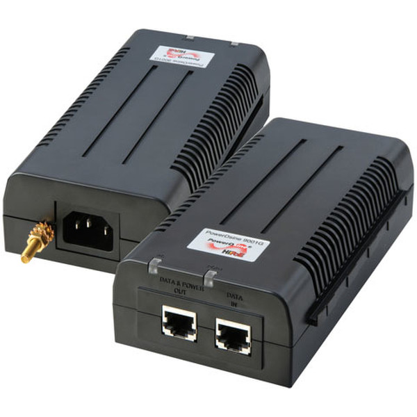 PowerDsine PD-9001G-40/SP/AC Gigabit Ethernet (10/100/1000) Power over Ethernet (PoE) Черный сетевой коммутатор