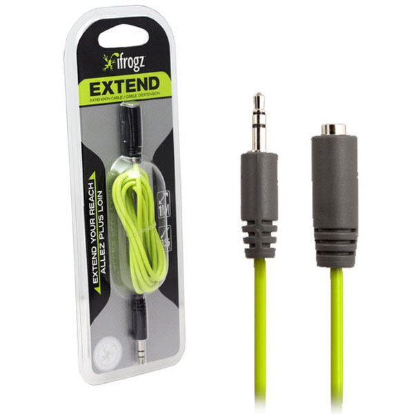 ifrogz Audio Extension Cable, 3.5mm