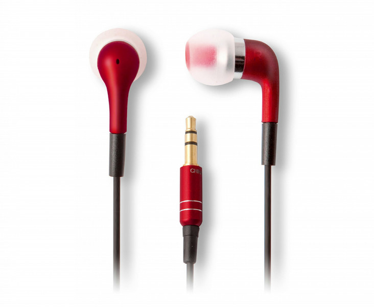 ifrogz EarPollution Luxe Micro Bud Binaural im Ohr Rot
