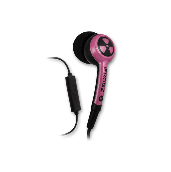 ifrogz Earpollution Plugz In-ear Binaural Wired Pink