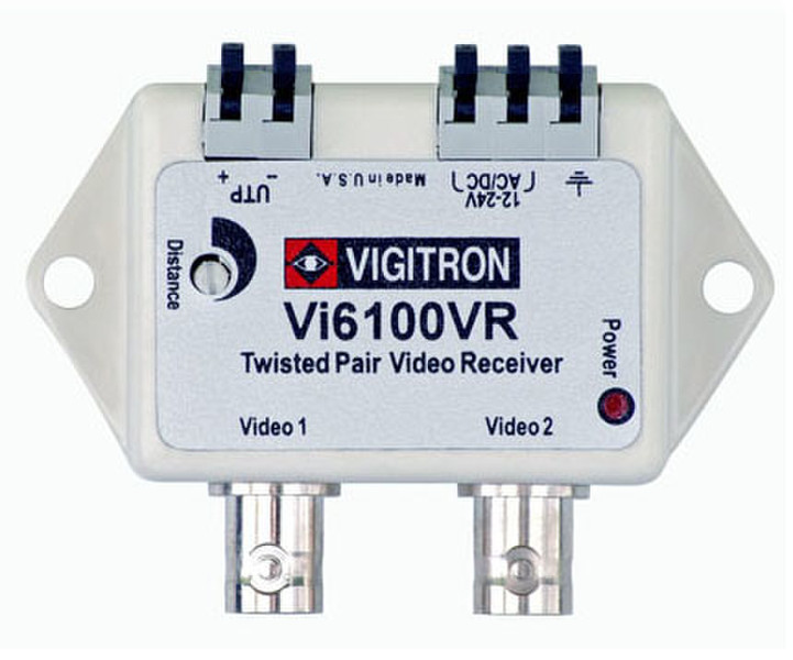 Vigitron VI6100VR AV-Receiver Weiß Audio-/Video-Leistungsverstärker