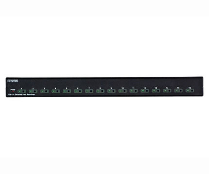 Vigitron VI6116 Network receiver Schwarz Netzwerk-Erweiterungsmodul