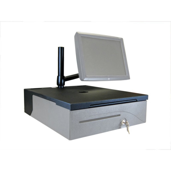 APG Cash Drawer RKM-BL1816 flat panel desk mount