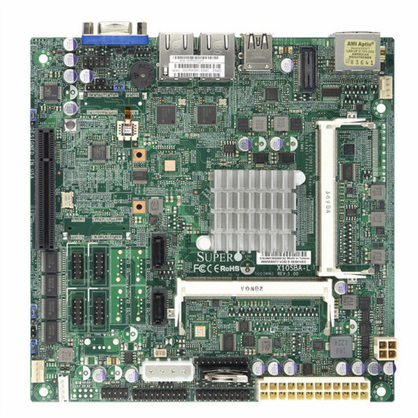 Supermicro X10SBA-L BGA1170 Mini ITX материнская плата