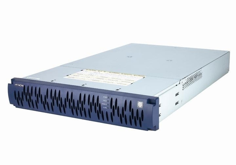 Hitachi SMS100 2.7TB iSCSI x 6 SAS 450 GB 15K Single CTL 1GB Cache Rack (2U) disk array