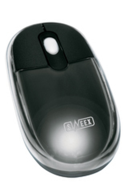 Sweex MI028 USB Оптический 400dpi Черный компьютерная мышь