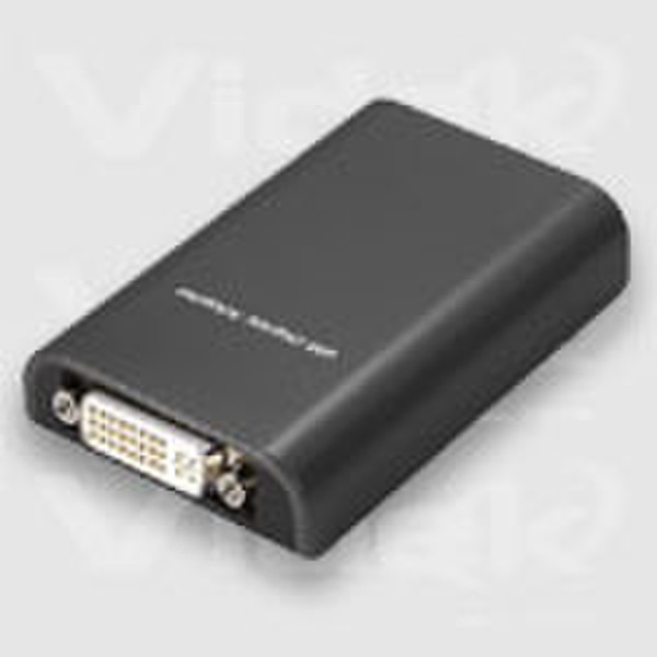 Videk AN2420 USB / DVI Display Adaptor USB DVI Schwarz Kabelschnittstellen-/adapter