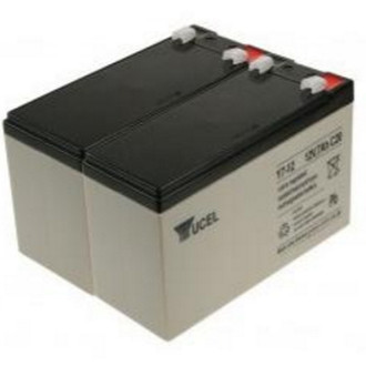 2-Power 2 x 12 V, 7 Ah, VRLA Sealed Lead Acid (VRLA) 7Ah 12V UPS battery