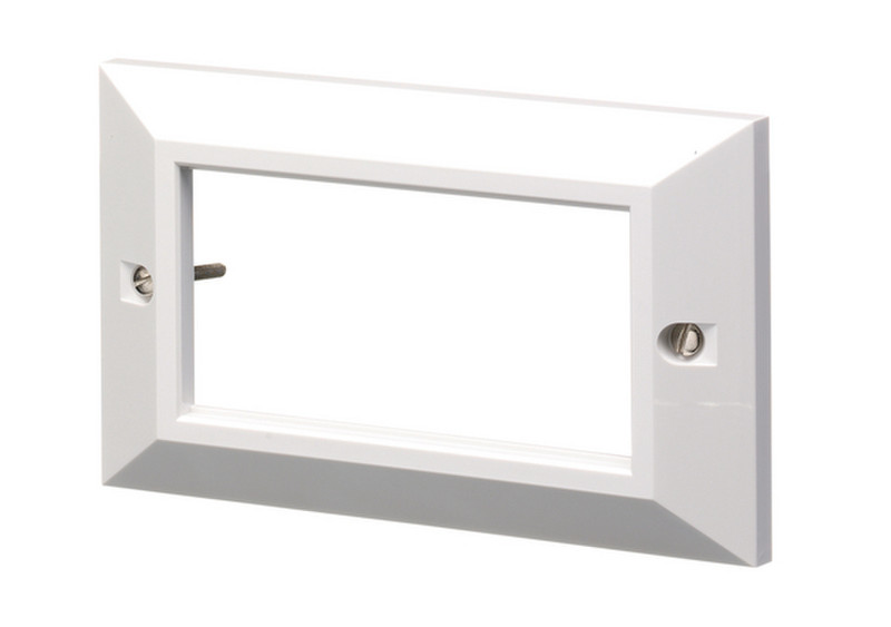 CMS Peripherals AS-FP02B White switch plate/outlet cover
