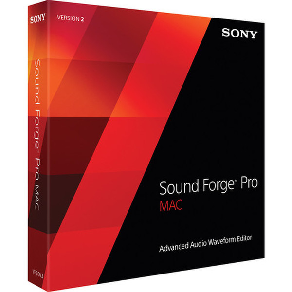 Sony Sound Forge Pro Mac 2.5