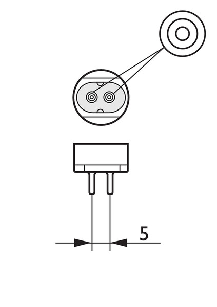 Philips MASTER TL5 HE 21W 21W G5 A+ Cool white fluorescent bulb