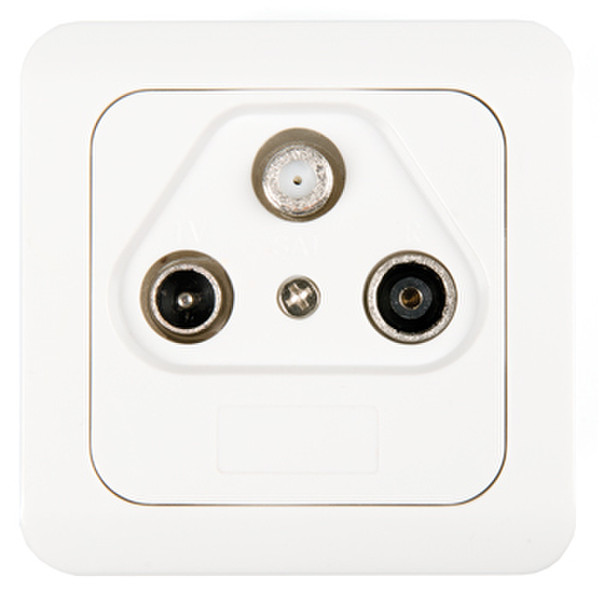Bandridge BXW1103 White socket-outlet
