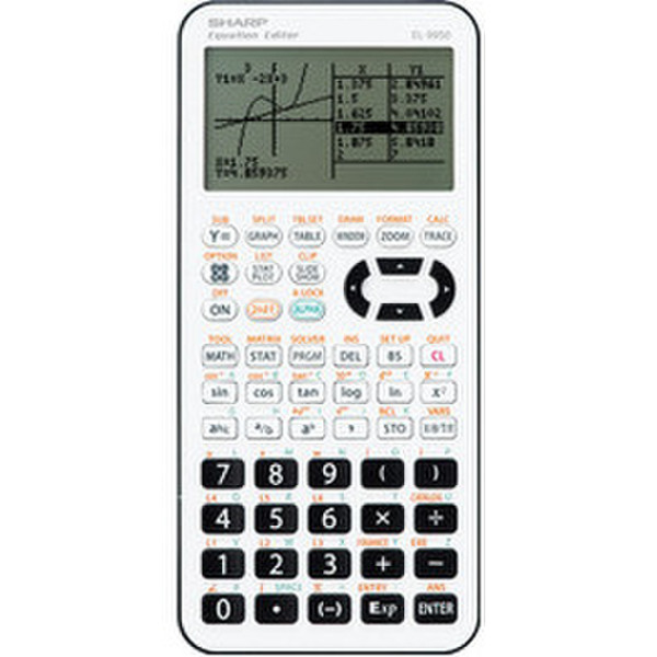 Sharp EL-9950 Pocket Financial calculator White