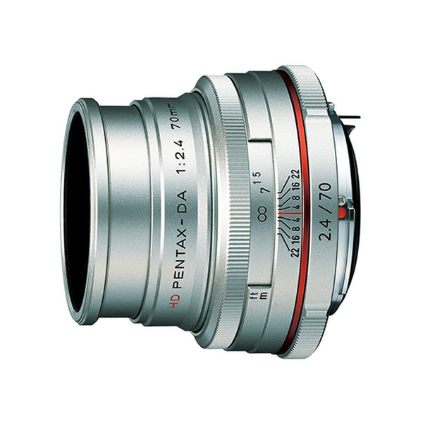 Pentax HD DA 70mm F2.4 Limited SLR Telephoto lens Cеребряный