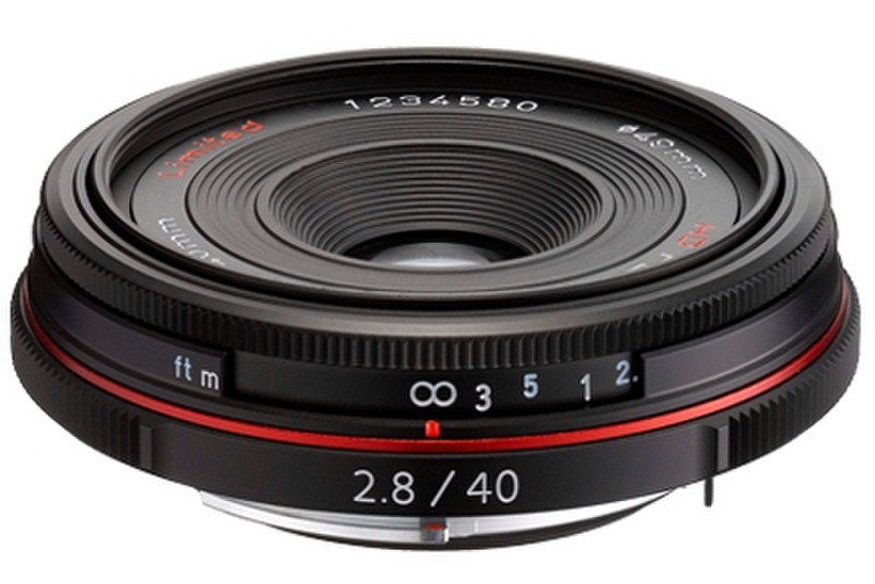 Pentax HD DA 40mm F2.8 Limited SLR Telephoto lens Black