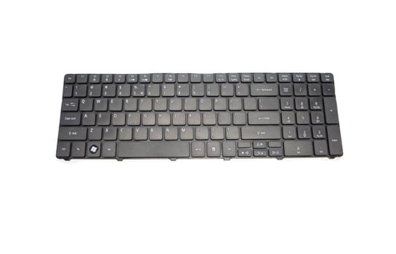 Acer Aspire 5538 keyboard QWERTY Американский английский Черный клавиатура