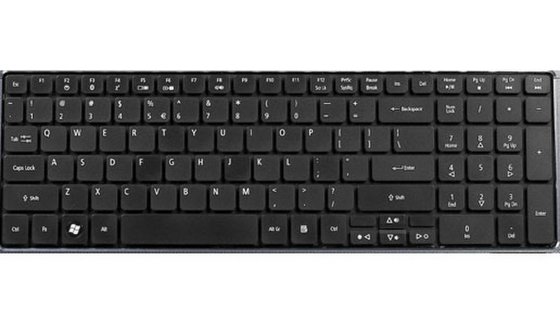 Acer Aspire 5738G/5738Z keyboard AZERTY Бельгийский Черный клавиатура