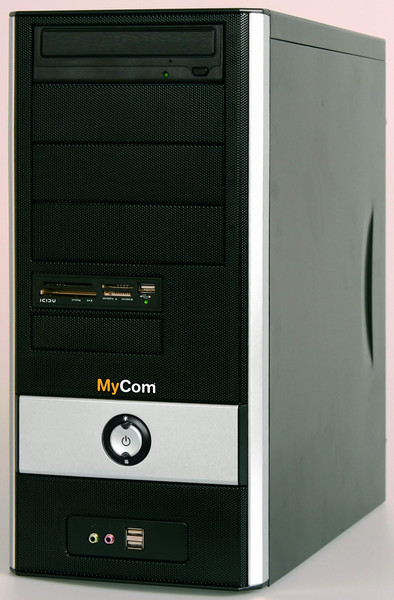MyCom INTEL Ultimate Q8200 PC 2.33GHz Q8200 Midi Tower Schwarz, Silber PC