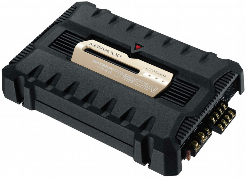 Kenwood Electronics KAC-7404 Black AV receiver