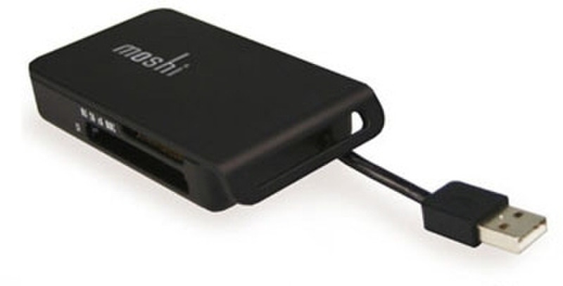 Moshi Cardette USB 2.0 Черный устройство для чтения карт флэш-памяти