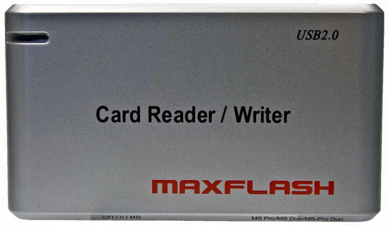 MaxFlash Card Reader 68in1 USB 2.0 Серый устройство для чтения карт флэш-памяти