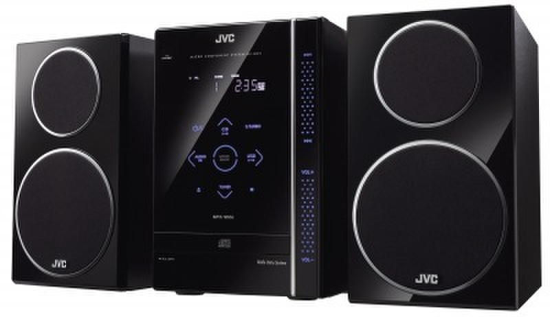 JVC UX-GN5 Micro-Set Schwarz