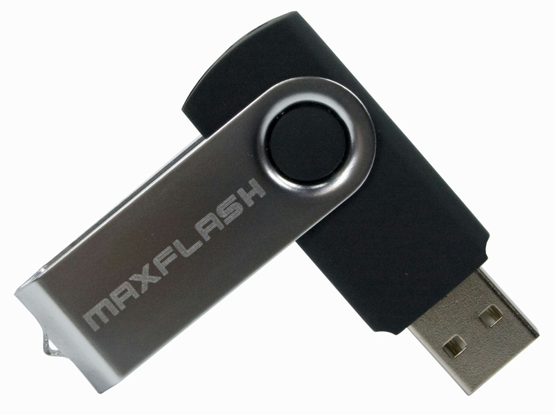 MaxFlash 2 GB USB Drive 2.0 2GB USB 2.0 Type-A Black USB flash drive