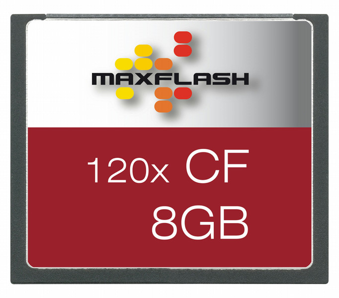 MaxFlash Compact Flash Card 8 GB 8ГБ CompactFlash карта памяти